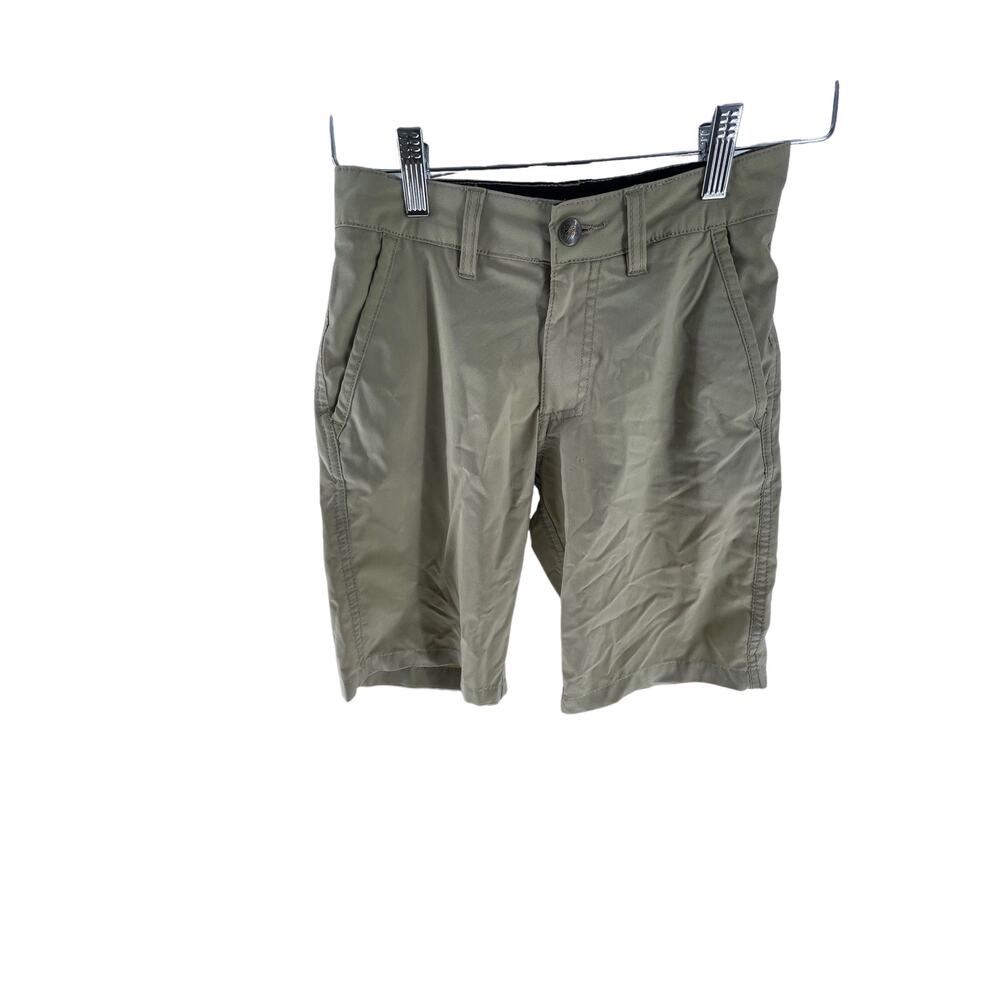 Trunks Multifunctional Tan Flat Front Chino Shorts Men's Size Small